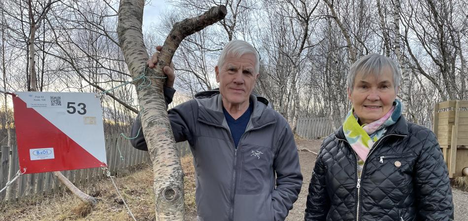Ingebjørg (82) og Hans Christian (78) har løpt i bodømarka i 50 år