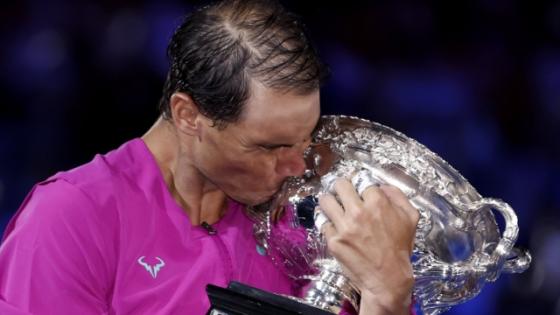 For en start på året for Rafael Nadal! Foto: Hamish Blair/AP