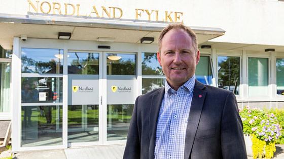 Remi Solberg velger helsa foran politikken. Foto: Pressefoto/Nordland fylkeskommune